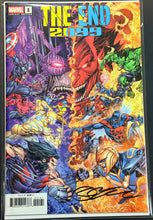 Load image into Gallery viewer, The End 2099 #1 Ken Lashley variant signed by Steve Orlando

