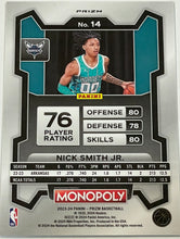 Load image into Gallery viewer, Nick Smith Jr. [Purple] #14 2023 Panini Prizm Monopoly
