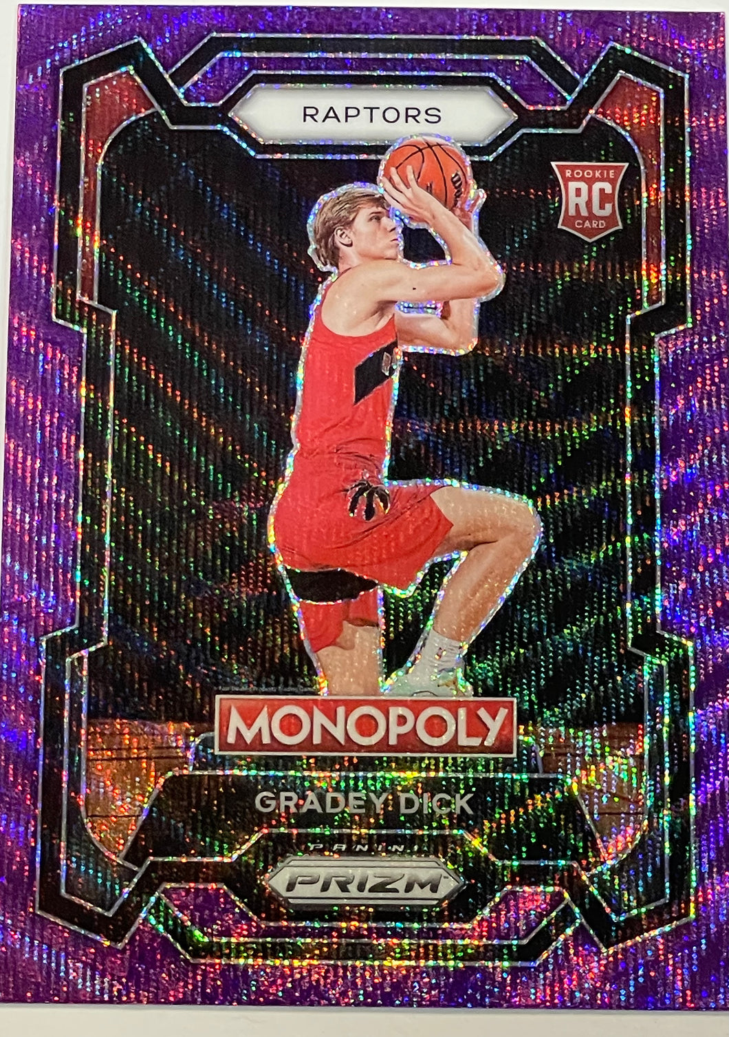 Gradey Dick [Purple] #84 2023 Panini Prizm Monopoly