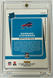 2021 Illusions Marquez Stevenson Rookie Signs Rookie Auto RC #127/199 Bills