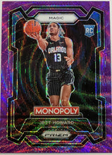 Load image into Gallery viewer, Jett Howard [Purple] #65 2023 Panini Prizm Monopoly
