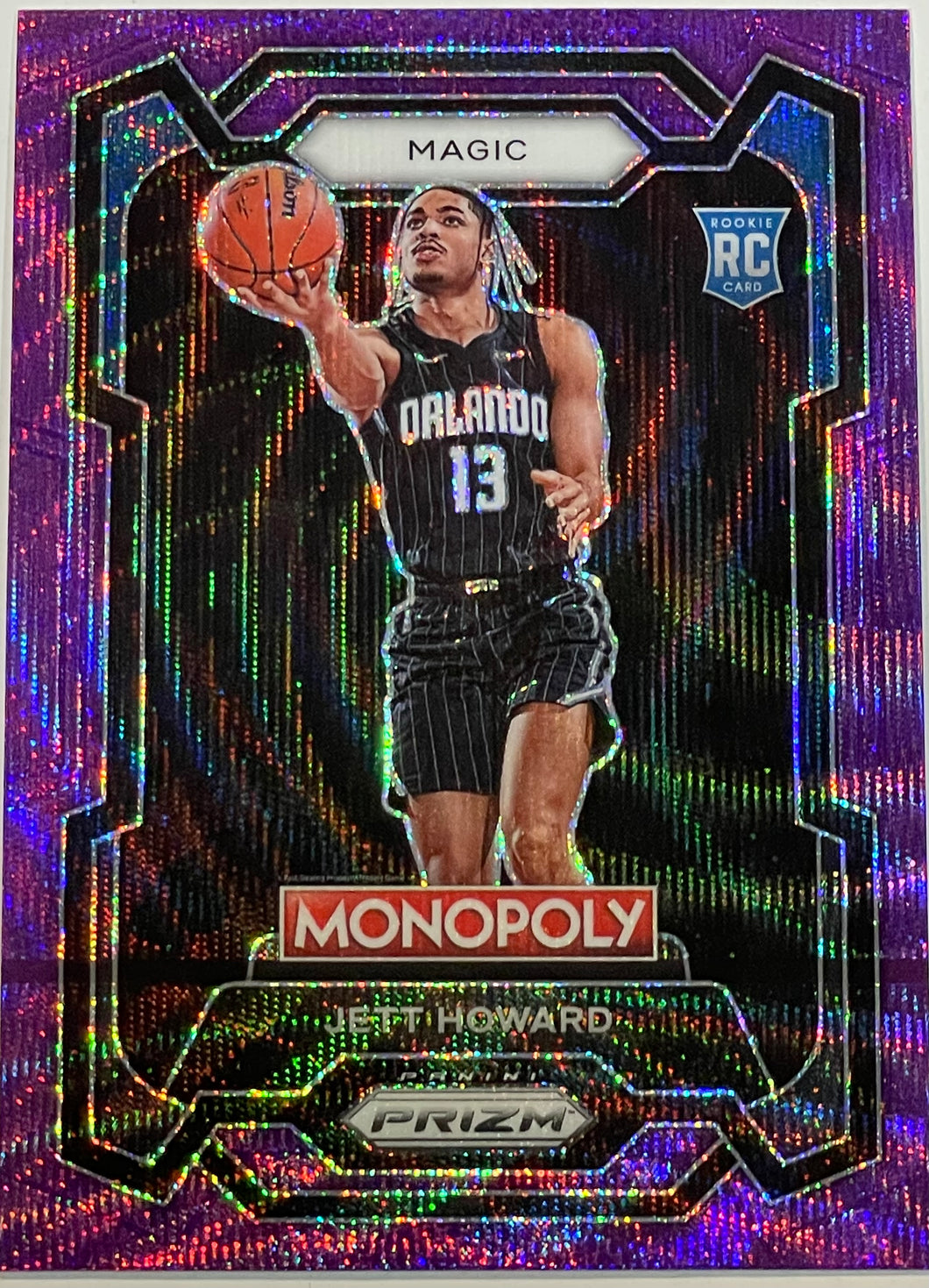 Jett Howard [Purple] #65 2023 Panini Prizm Monopoly