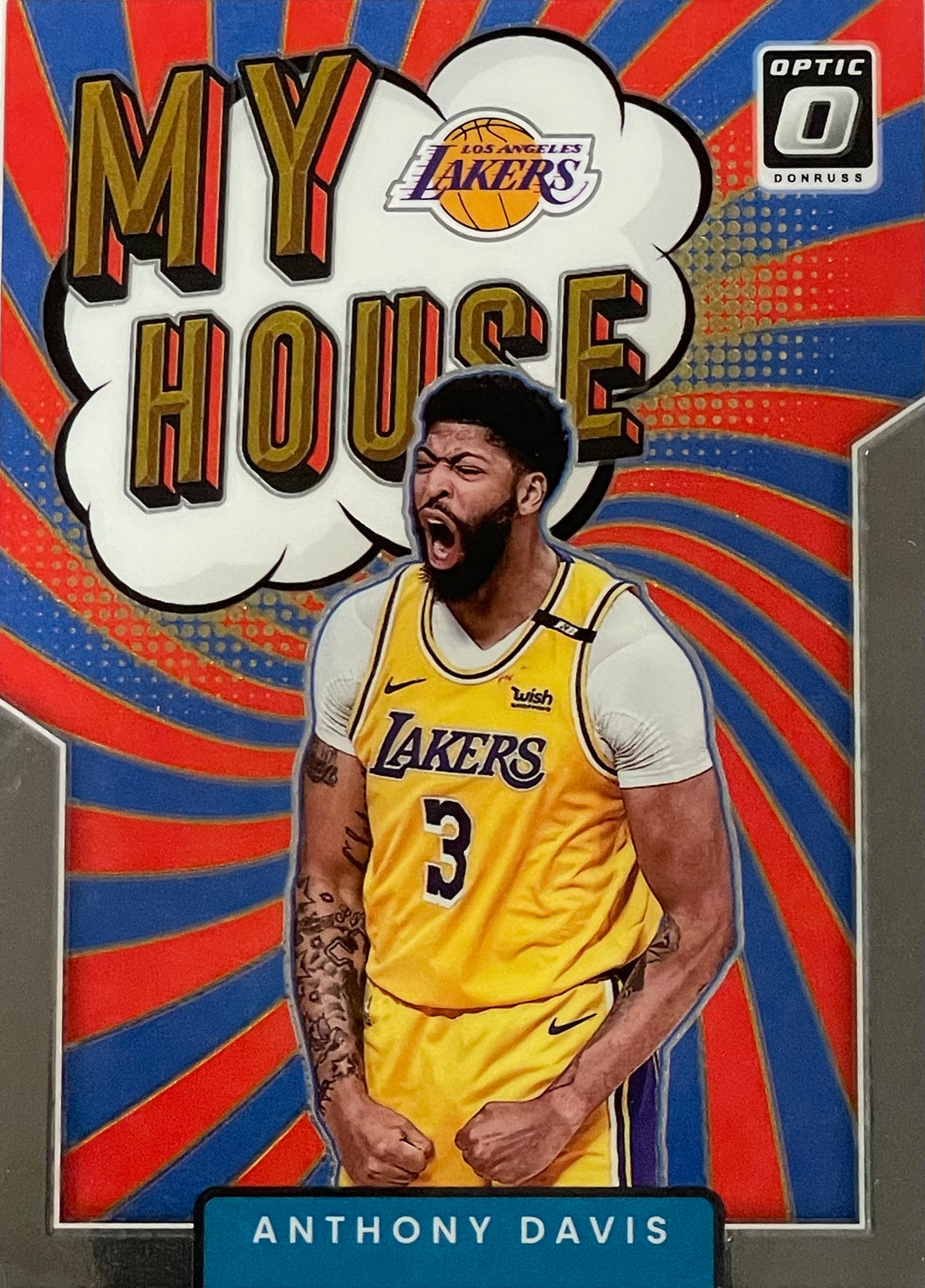 Anthony Davis #11 2021 Panini Donruss Optic My House