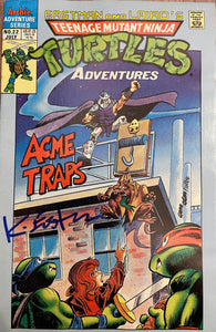 Teenage Mutant Ninja Turtles Adventures #22 signed by Kevin Eastman