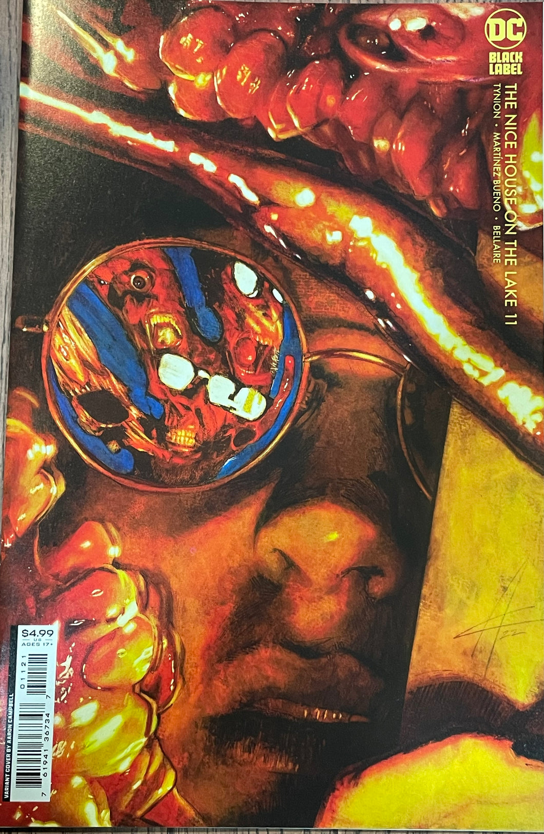 Nice House on the Lake #11 (2022) Aaron Campbell variant cover