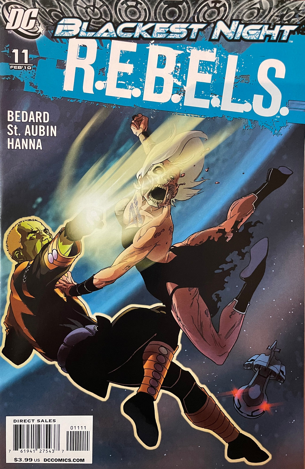 R.E.B.E.L.S. #11 (2010)