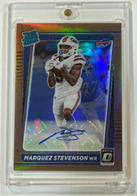Load image into Gallery viewer, 2021 Illusions Marquez Stevenson Rookie Signs Rookie Auto RC #127/199 Bills
