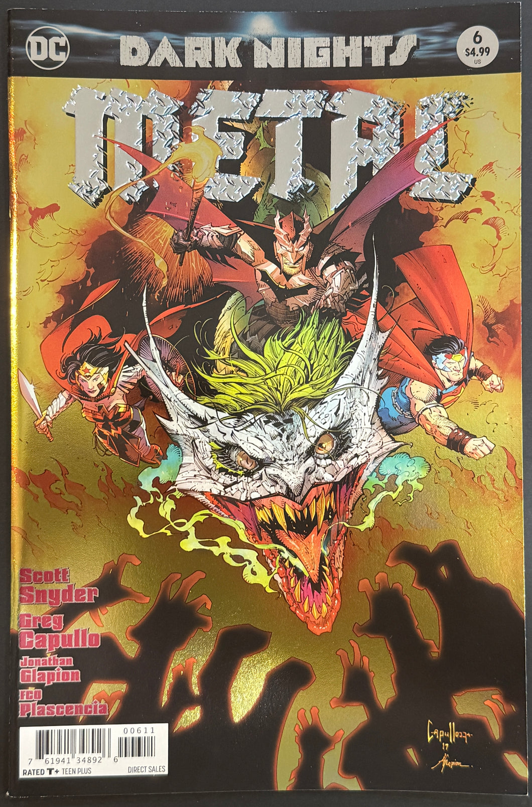 Dark Nights Metal #6 (Foil embossed cover)