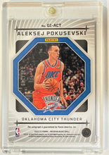 Load image into Gallery viewer, 2022-23 Obsidian Aleksej Pokusevski Galaxy Auto Autograph #26/149 Thunder
