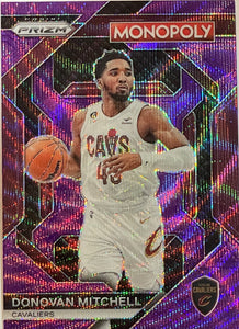 Donovan Mitchell #PS10 2023 Panini Prizm Monopoly All-Star