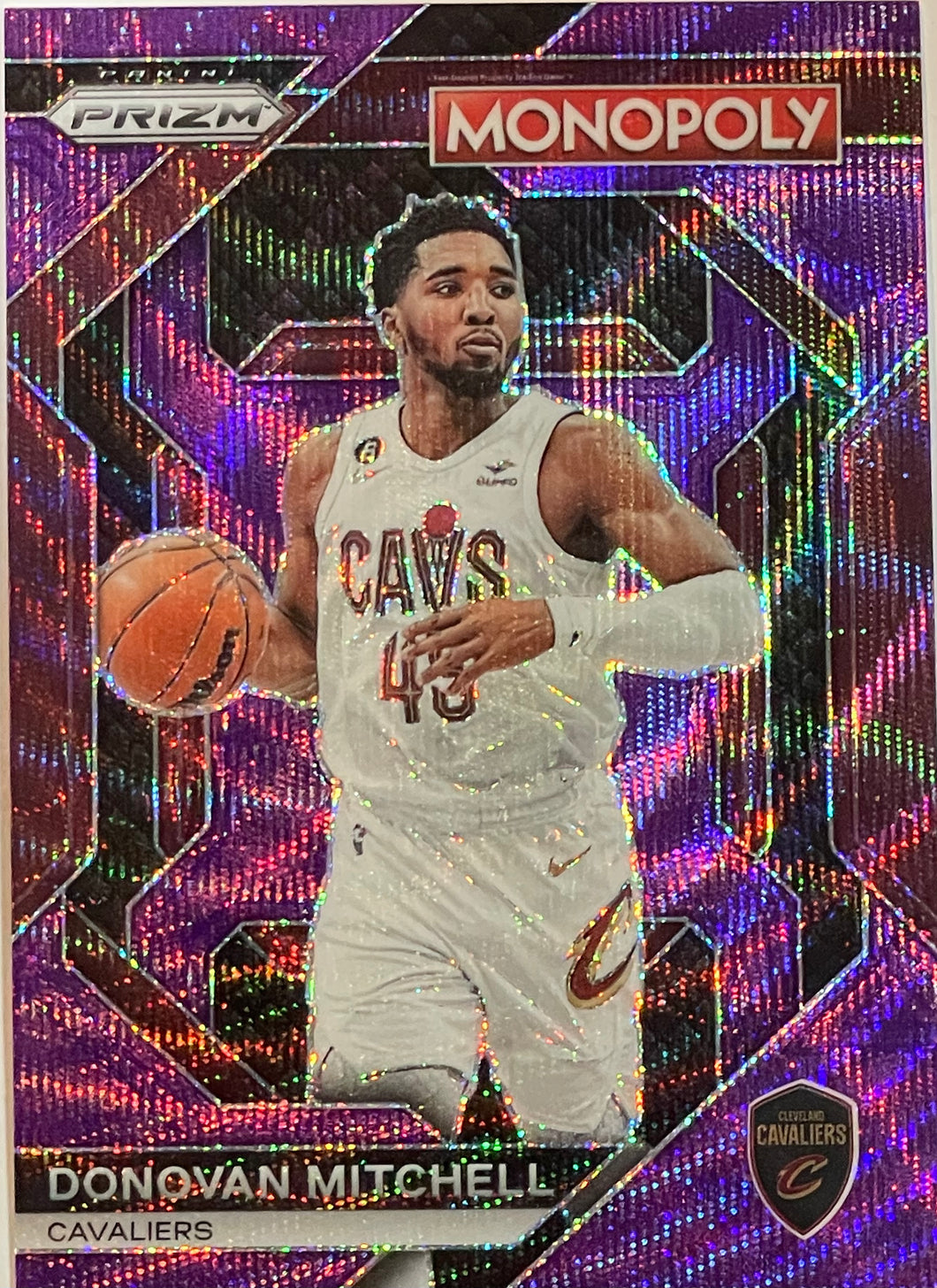 Donovan Mitchell #PS10 2023 Panini Prizm Monopoly All-Star