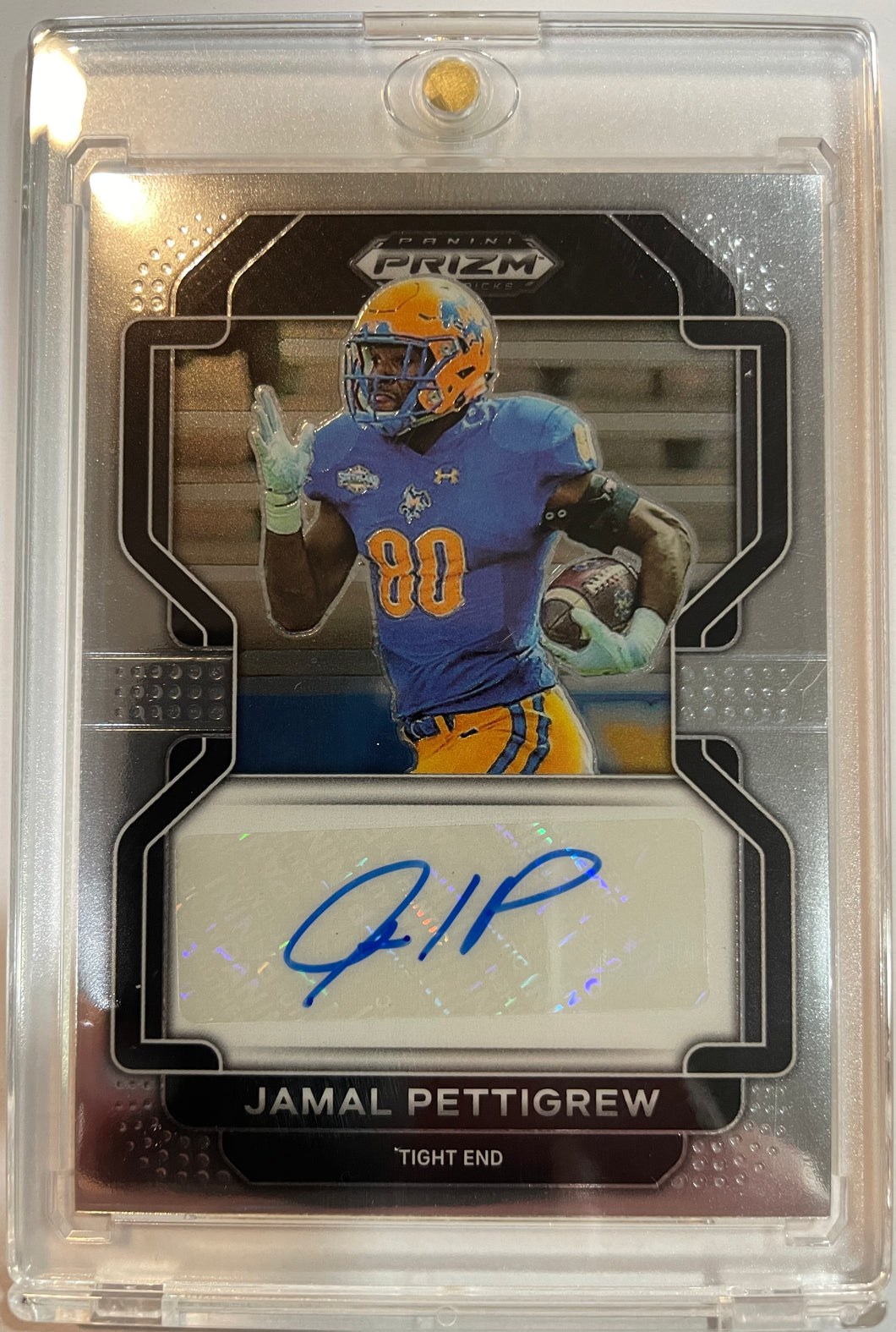 2022 Prizm Draft Picks Jamal Pettigrew Autograph Rookie Auto RC #RA-JPE