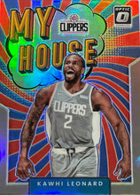 Load image into Gallery viewer, Kawhi Leonard [Holo] #7 2021 Panini Donruss Optic My House
