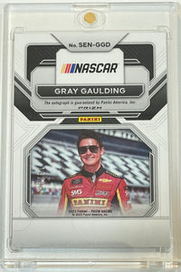 2023 Prizm Gray Gaulding Sensational Reactive Blue Prizm Autograph Auto #16/49