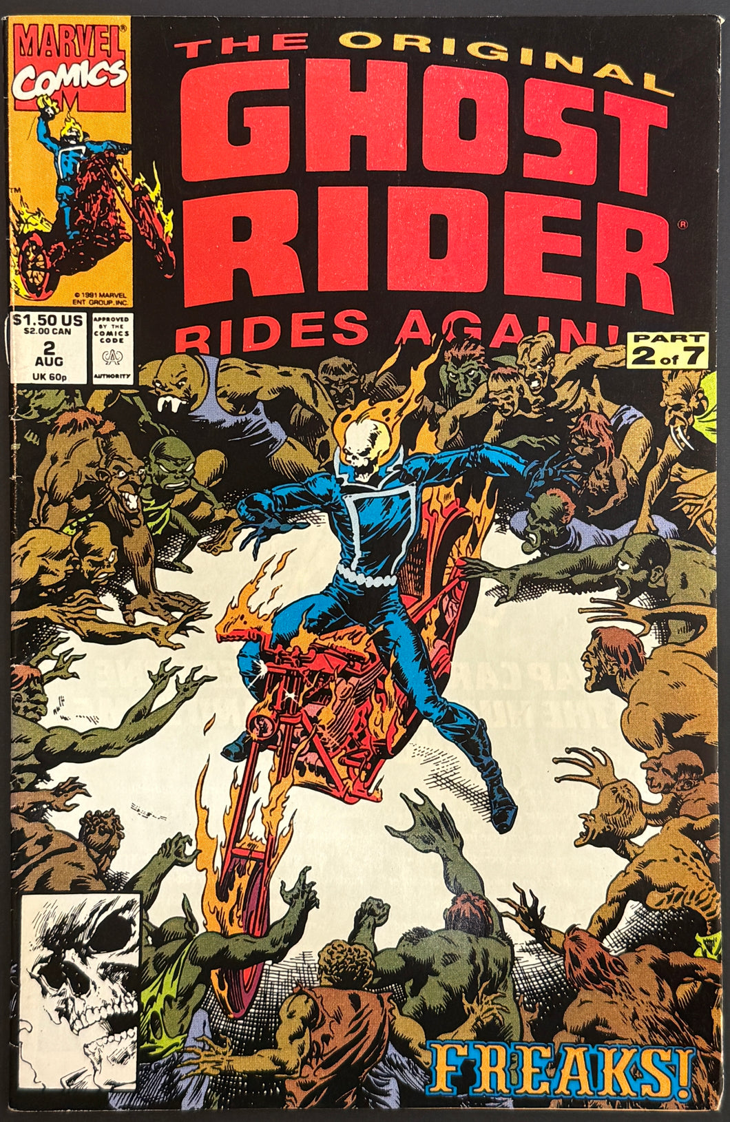 Original Ghost Rider Rides Again #2 (1991)