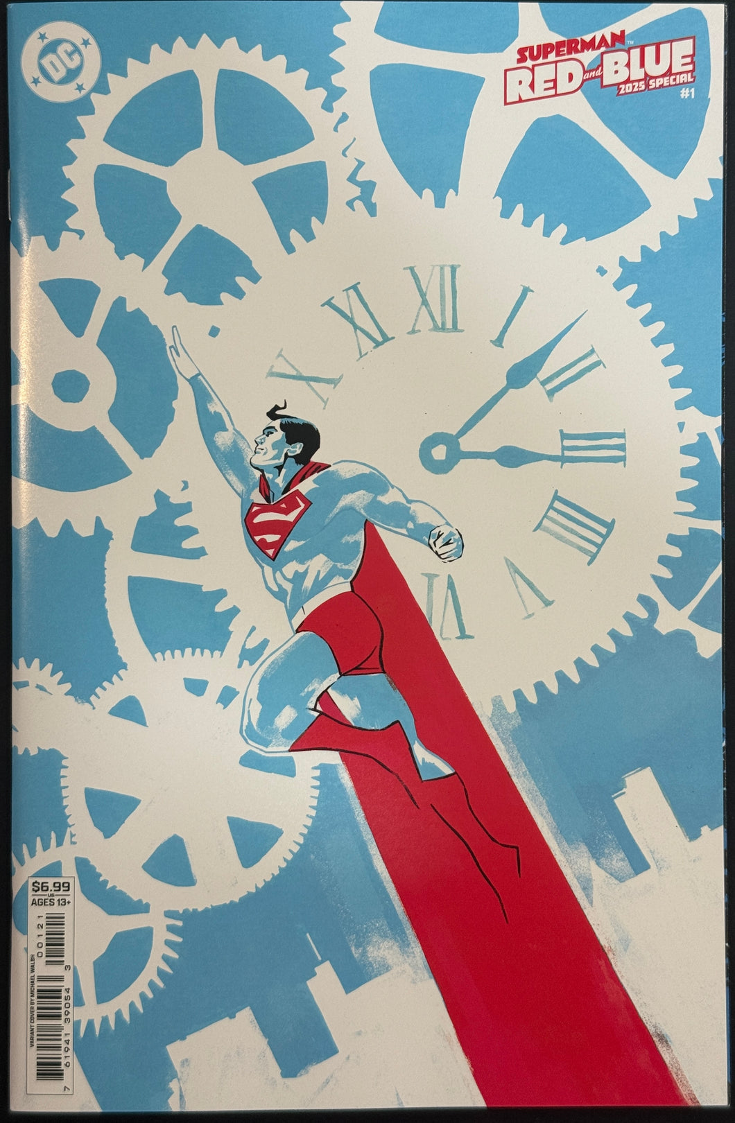 Superman: Red & Blue #1 (Cover B) 2025 special