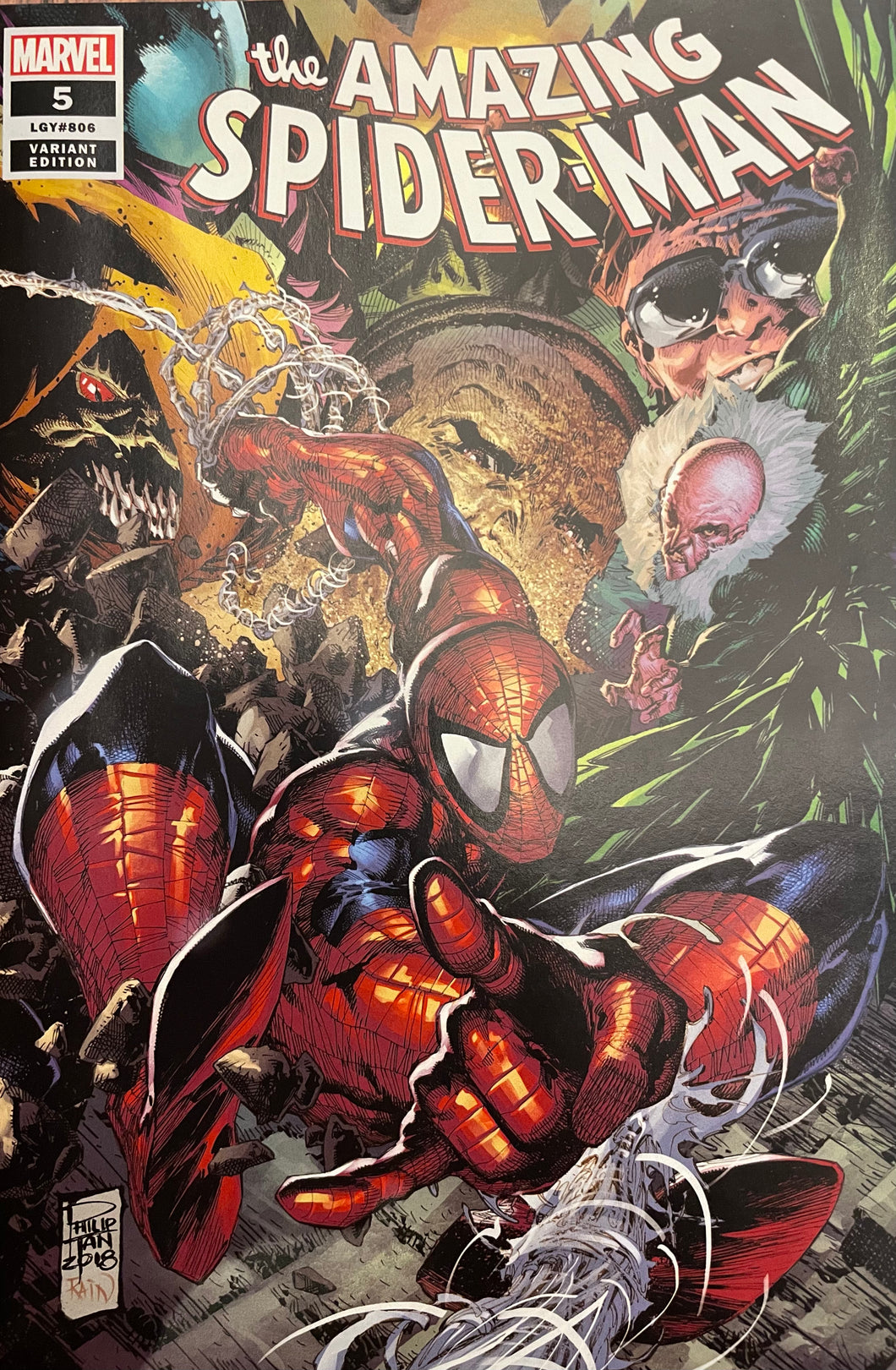 The Amazing Spider-man #5 (Philip Tan exclusive cover limited to 3,000 copies)