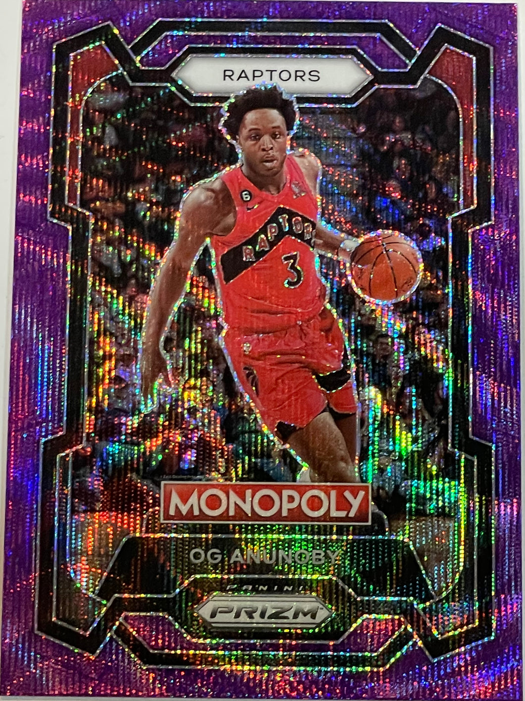 OG Anunoby [Purple] #83 2023 Panini Prizm Monopoly