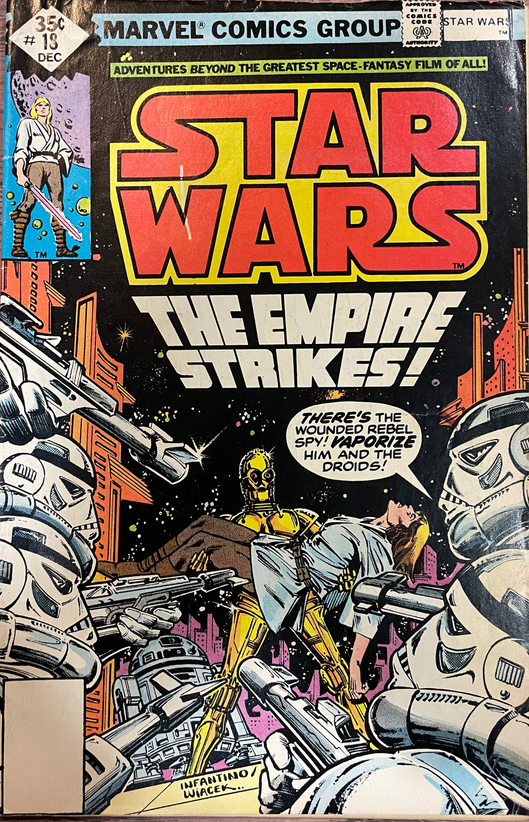 Star Wars #18 (1978) Whitman variant *Minor cover wear