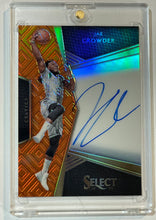 Load image into Gallery viewer, 2016-17 Select Jae Crowder Orange Prizm Autographa Uto #15/60 Celtics

