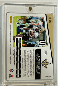 2019 Unparalleled Lil'Jordan Humphrey Cosmos Rookie Autograph Auto #227 Saints