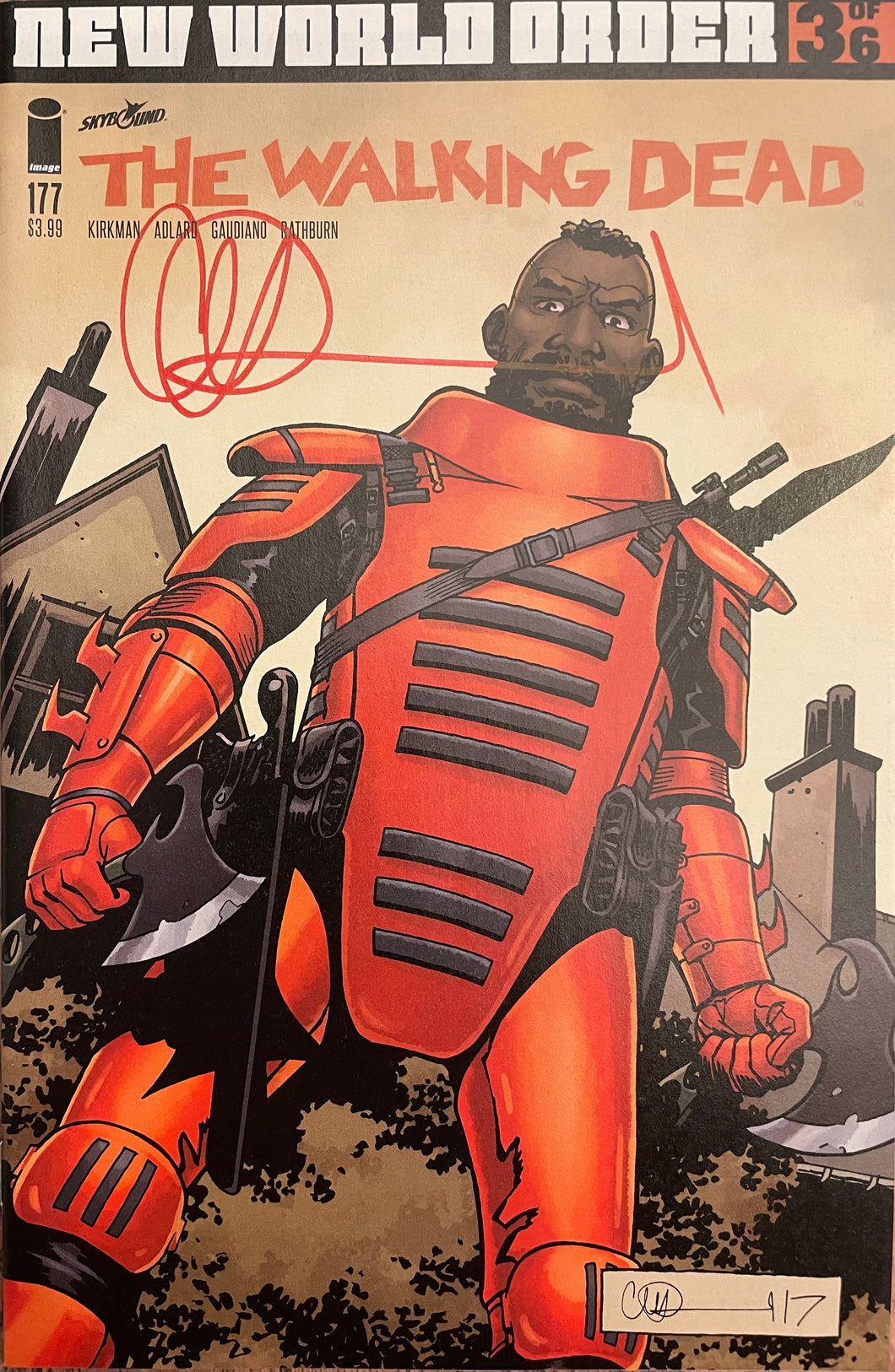 The Walking Dead #177 signed by Charlie Adlard (Key Issue)