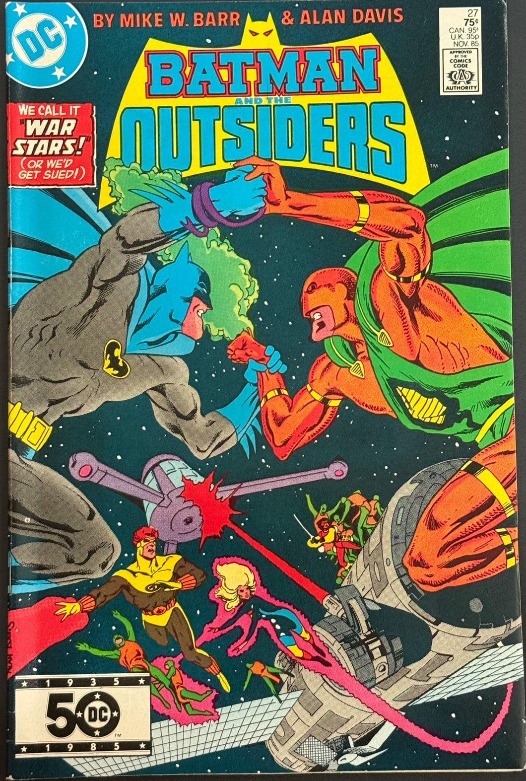 Batman and the Outsiders (1985) #27