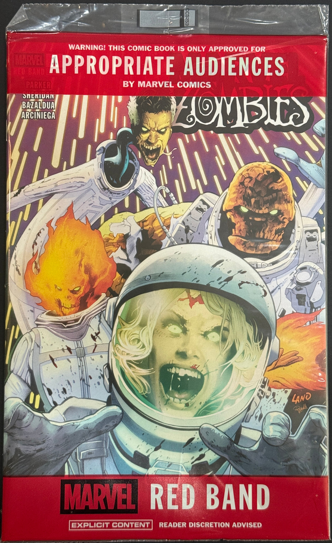Marvel Zombies: Red Band #1 (2nd Print) polybagged