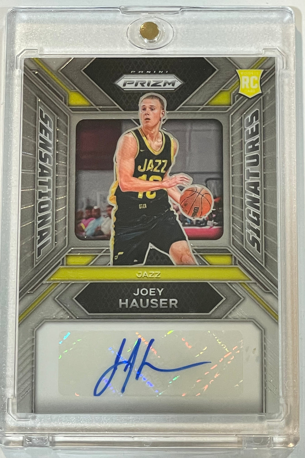 2023-24 Panini Prizm Sensational Signatures Autograph Auto Joey Hauser Rookie RC