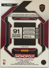 Load image into Gallery viewer, Donovan Mitchell #PS10 2023 Panini Prizm Monopoly All-Star
