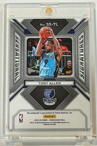 2023-24 Panini Prizm Sensational Signatures Tony Allen Grizzlies AUTO