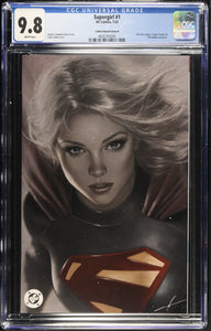 CGC 9.8 SUPERGIRL #1 CARLA COHEN VIRGIN limited to 1500