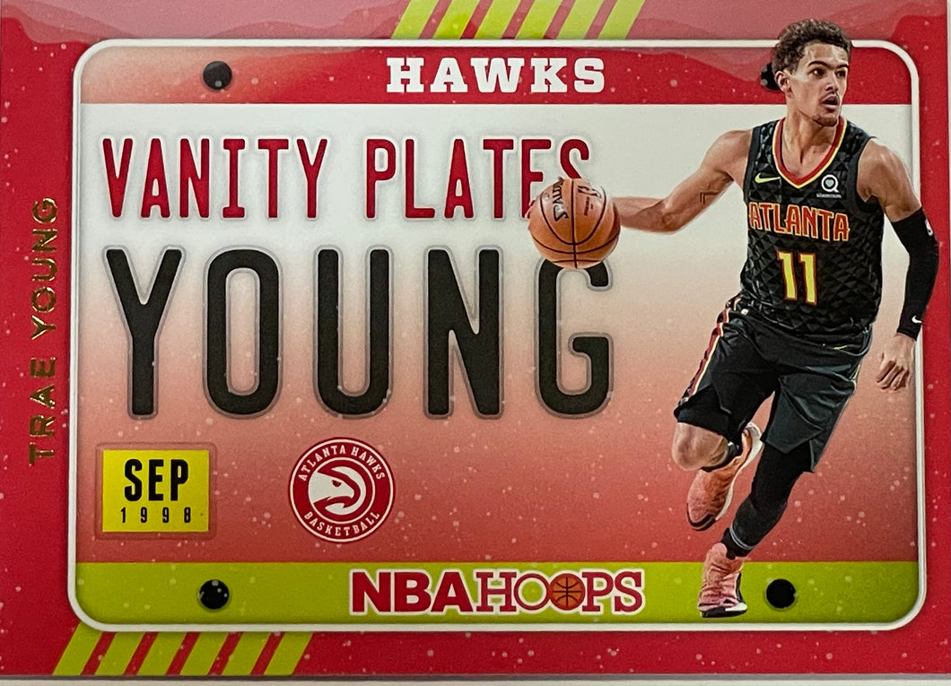 Trae Young #23 2020 Panini Hoops Vanity Plates