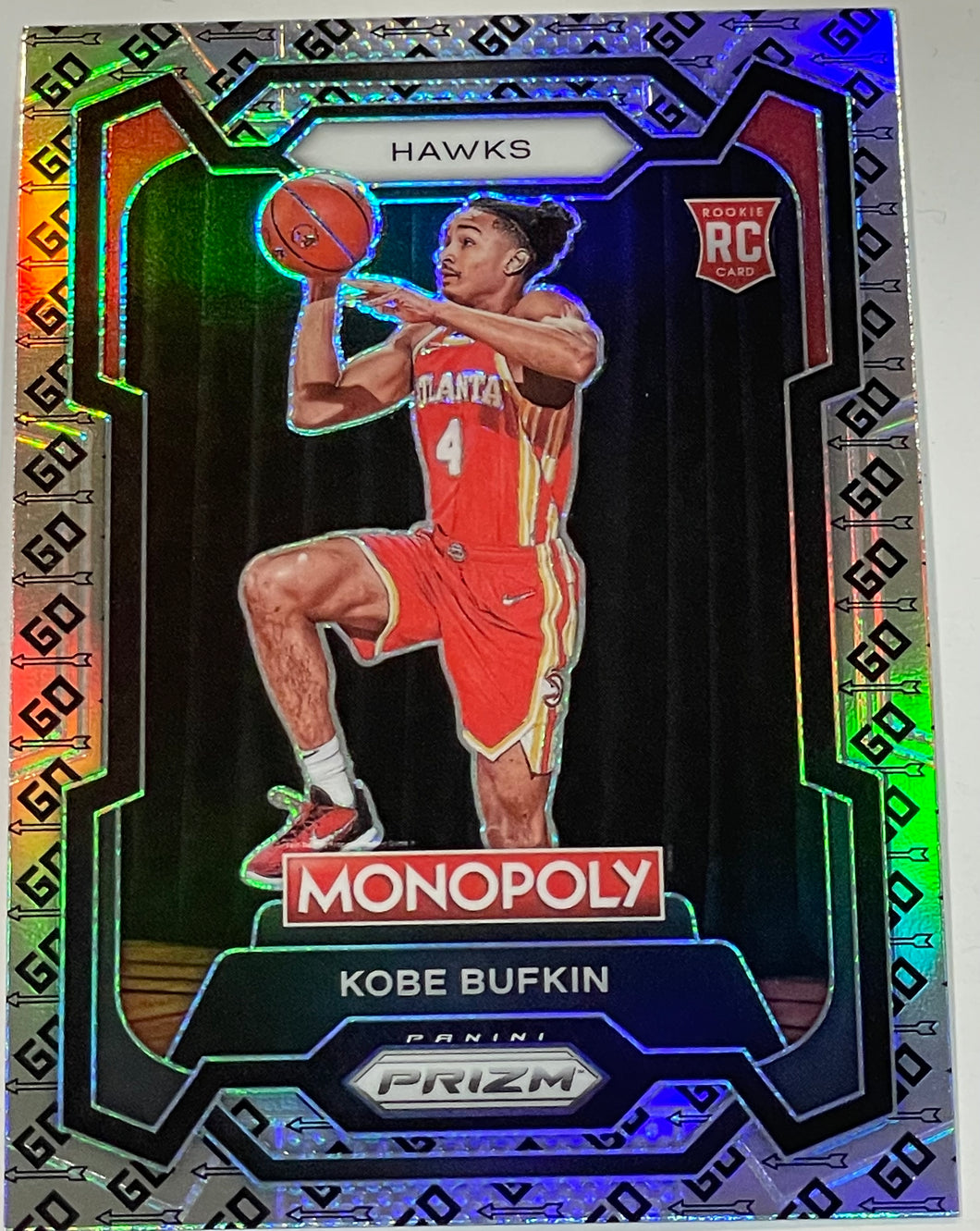 Kobe Bufkin [Go] #6 2023 Panini Prizm Monopoly