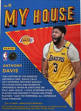 Load image into Gallery viewer, Anthony Davis #11 2021 Panini Donruss Optic My House
