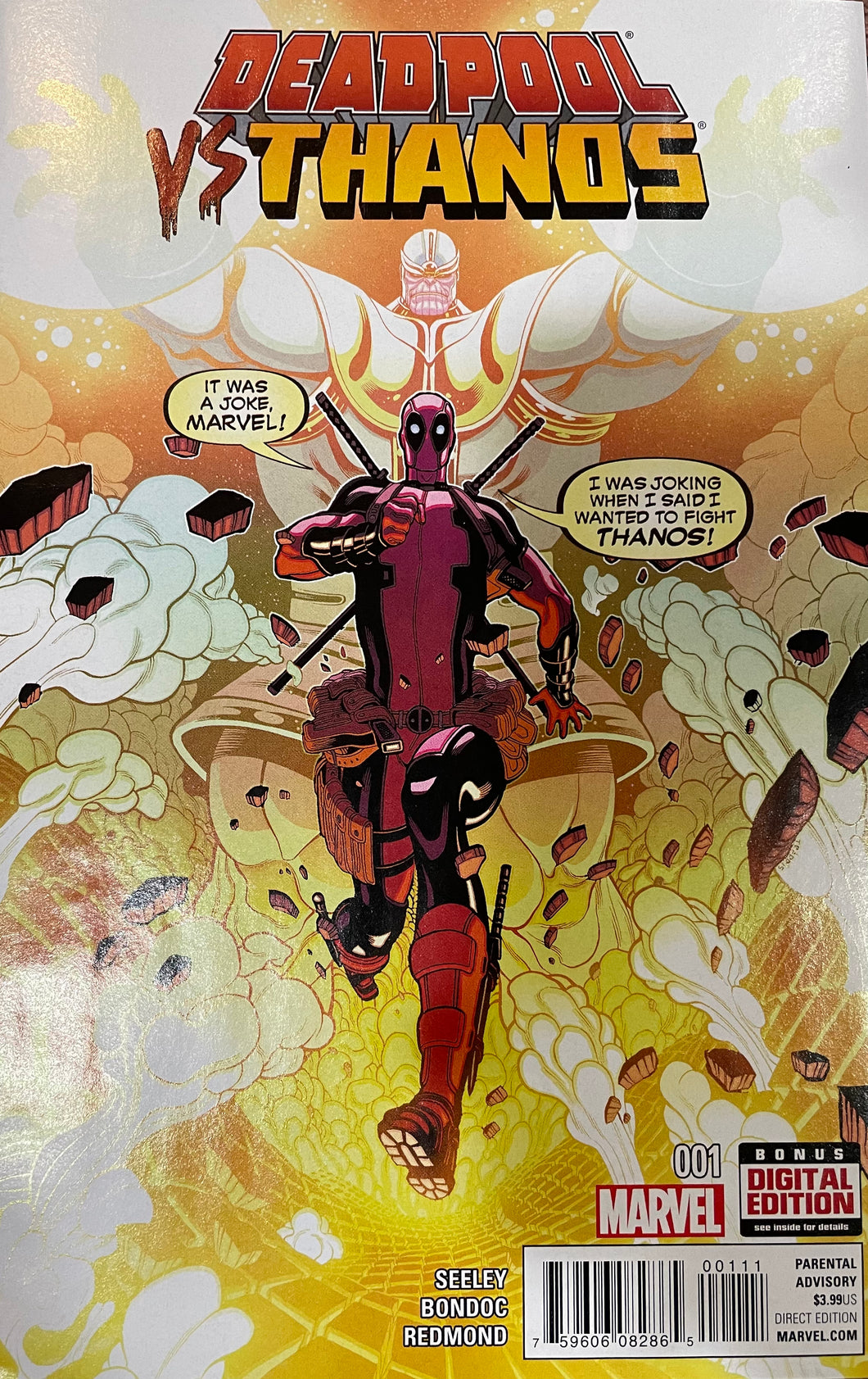 Deadpool vs Thanos #1 (2015)