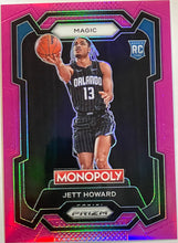 Load image into Gallery viewer, Jett Howard [Pink] #65 2023 Panini Prizm Monopoly 012/149
