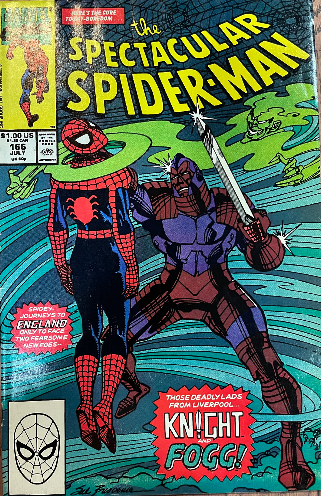 The Spectacular Spider-Man #166 (1990)
