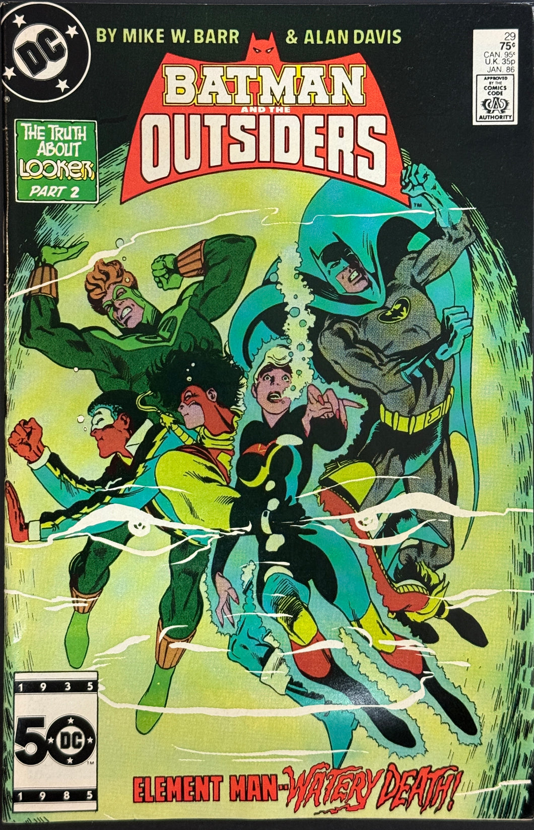 Batman and the Outsiders (1986) #29