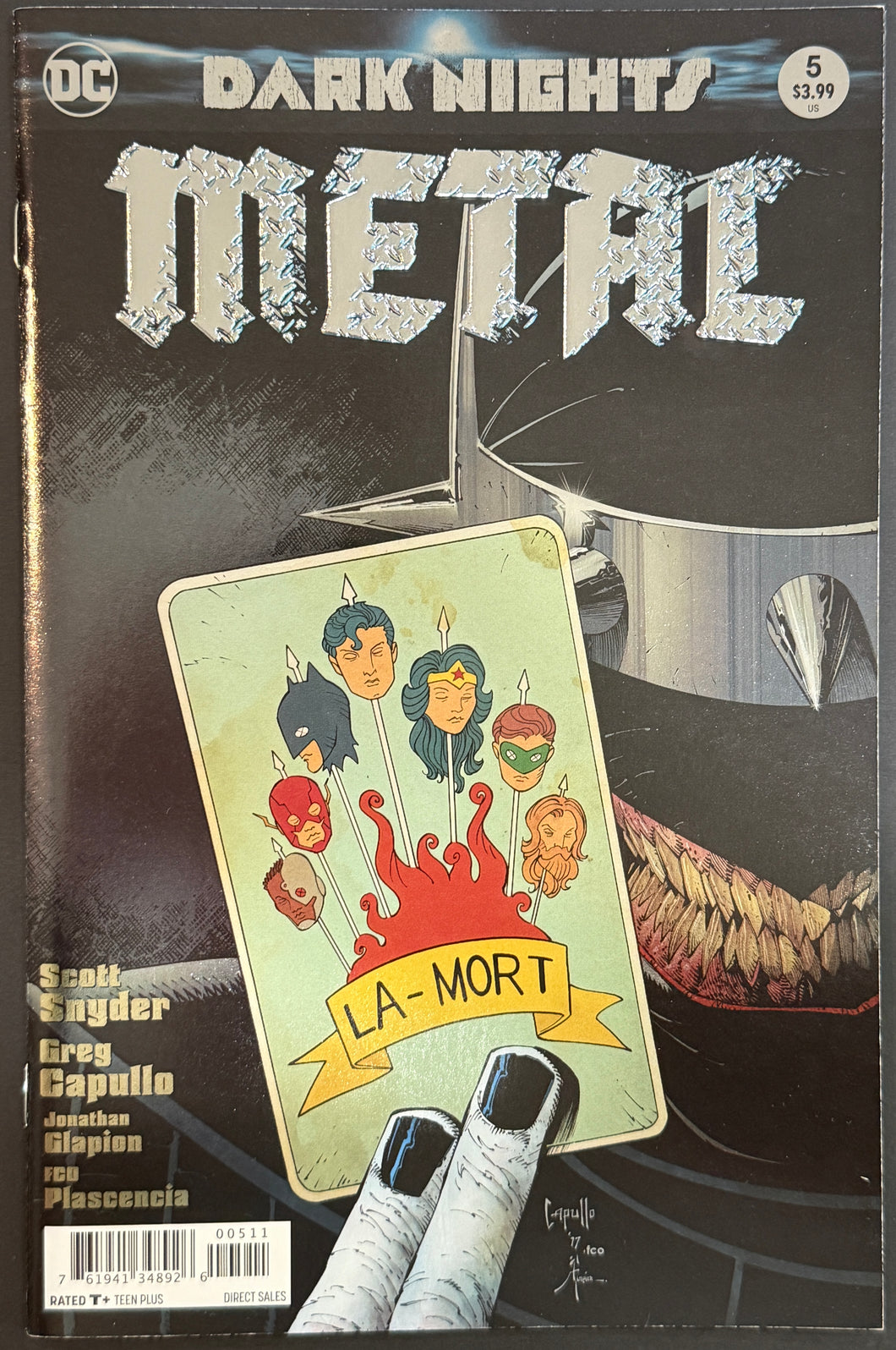 Dark Nights Metal #5 (Foil embossed cover)