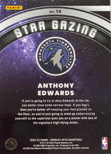 Load image into Gallery viewer, Anthony Edwards #14 2022 Panini Donruss Optic Star Gazing
