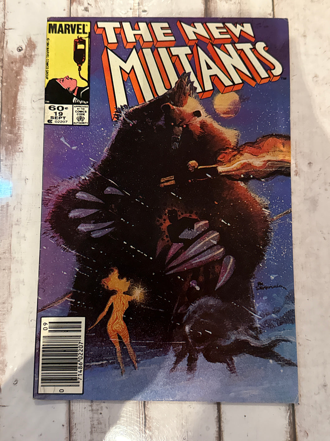 New Mutants (First series) #19 (1984)  - Mark Jewellers edition