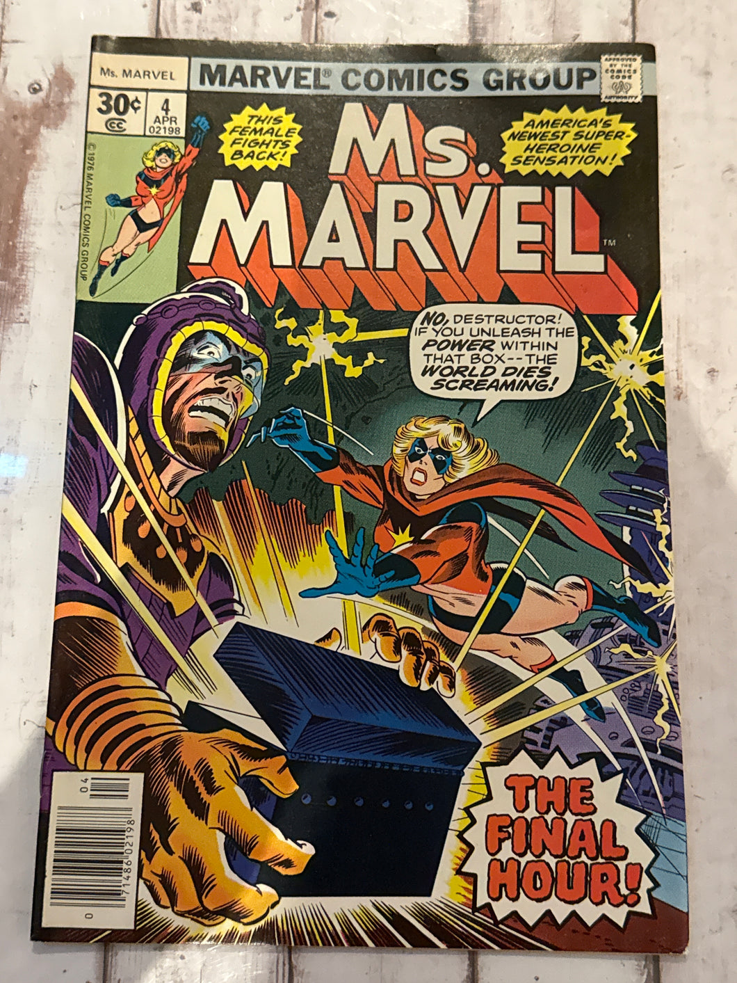 Ms Marvel #4 (1977) Written by Chris Claremont