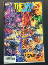 Load image into Gallery viewer, The End 2099 #1 Ken Lashley variant signed by Steve Orlando
