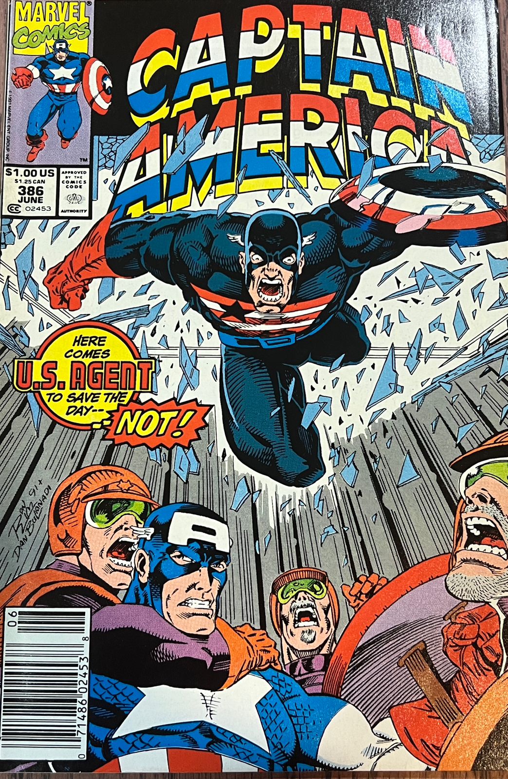 Captain America #386 (1991)