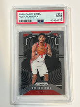 Load image into Gallery viewer, 2019 Panini prizm Rui Hachimura #255 Rookie Psa 9
