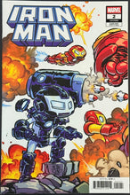 Load image into Gallery viewer, Iron Man #1-4 (Skottie Young variant connecting cover set)
