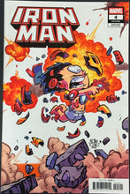 Load image into Gallery viewer, Iron Man #1-4 (Skottie Young variant connecting cover set)
