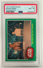 Load image into Gallery viewer, 1977 Star Wars Monitoring the Battle #213 PSA 8 NM
