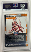 Load image into Gallery viewer, 2012 Topps Star Wars Ahsoka Grows Up #754 Galaxy Series 7 PSA 8 NM
